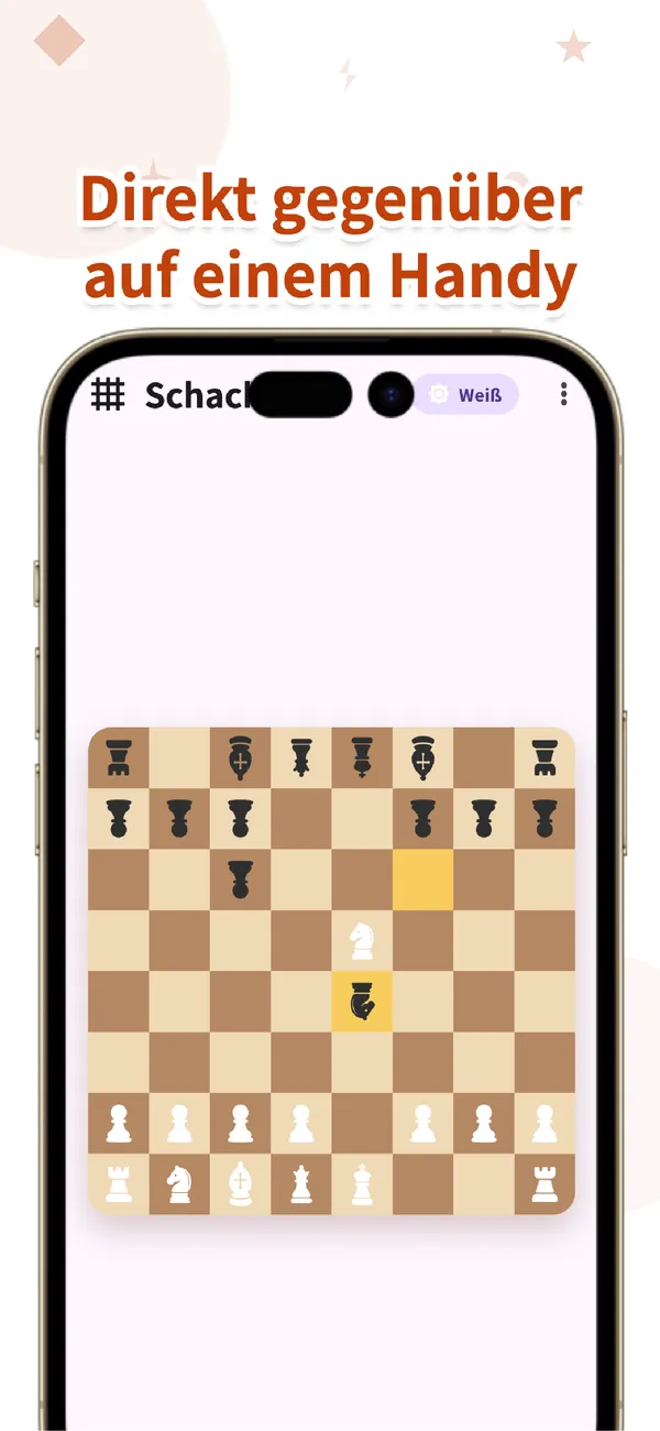 VSPocket Von Angesicht zu Angesicht auf einem Handy