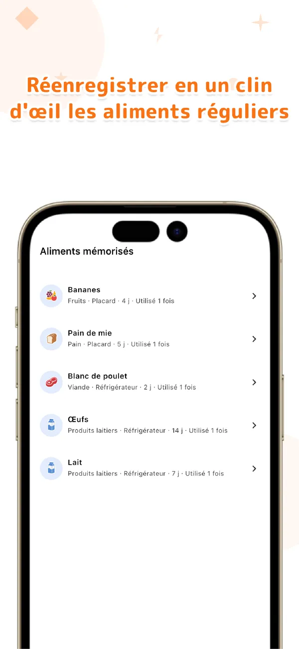 Otto! Vos aliments habituels en un seul geste