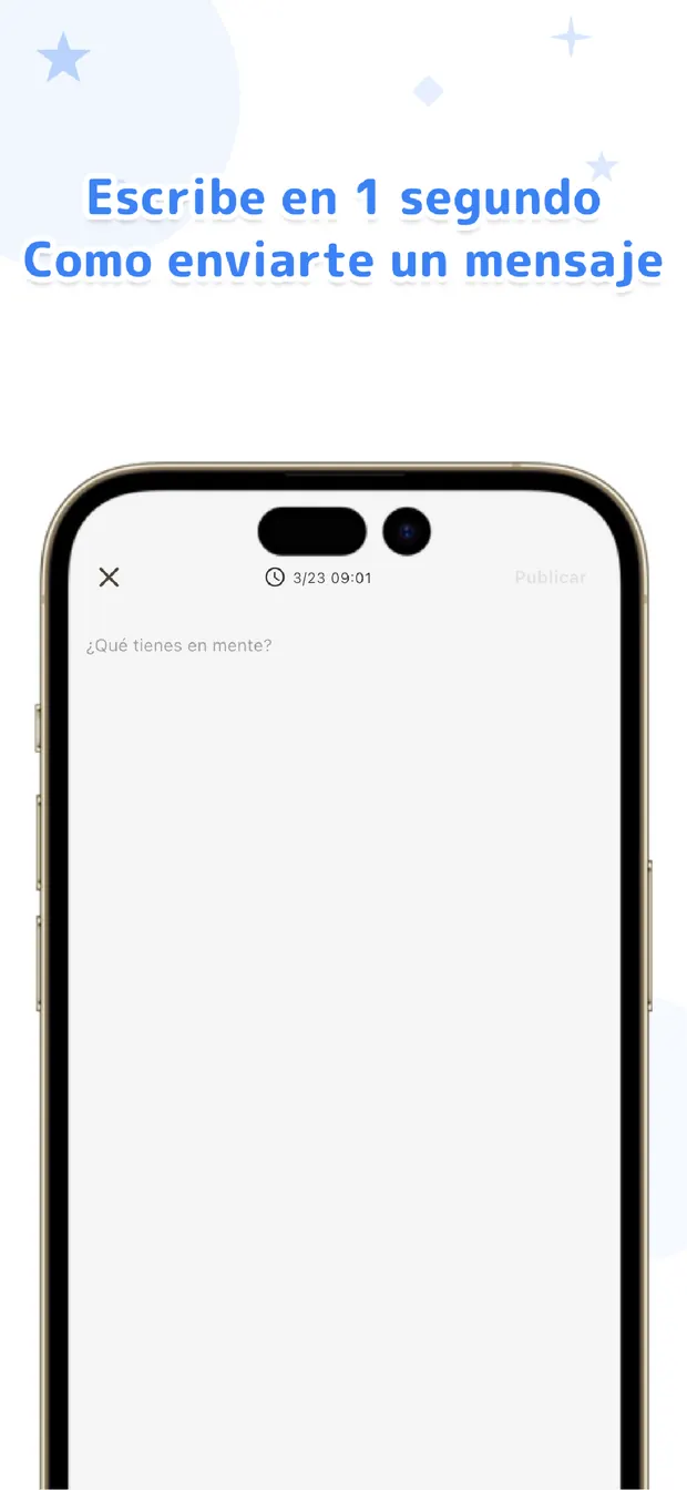 OneTapLog Ábrela y empieza a escribir al instante