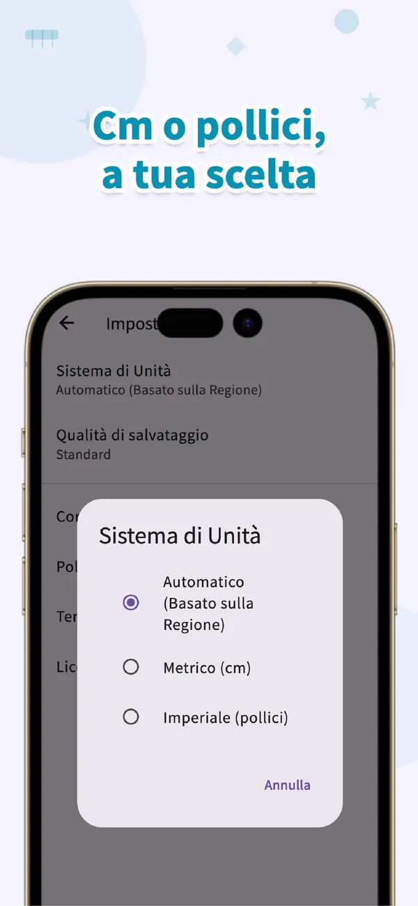PitaPuri: Centimetri o pollici, scegli tu