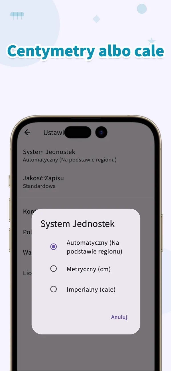 PitaPuri: Centymetry albo cale, jak wolisz