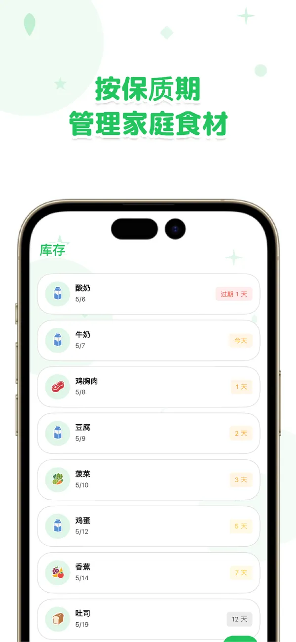 Otto! 按临期顺序一目了然