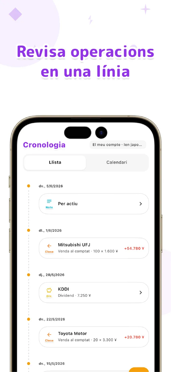 LiteFolio - Accions, dividends - Posicions, guanys i cartera (2/4)