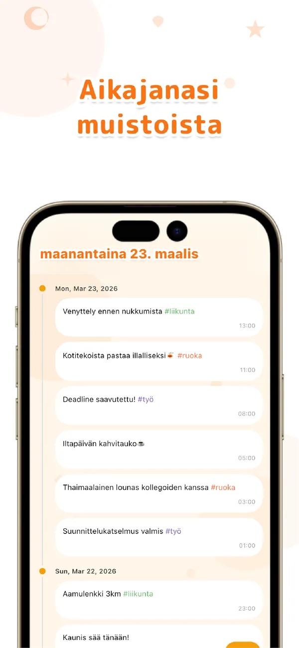 OneTapLog: 1s päiväkirja tavat - Ei enää 3 päivän innostusta (2/4)