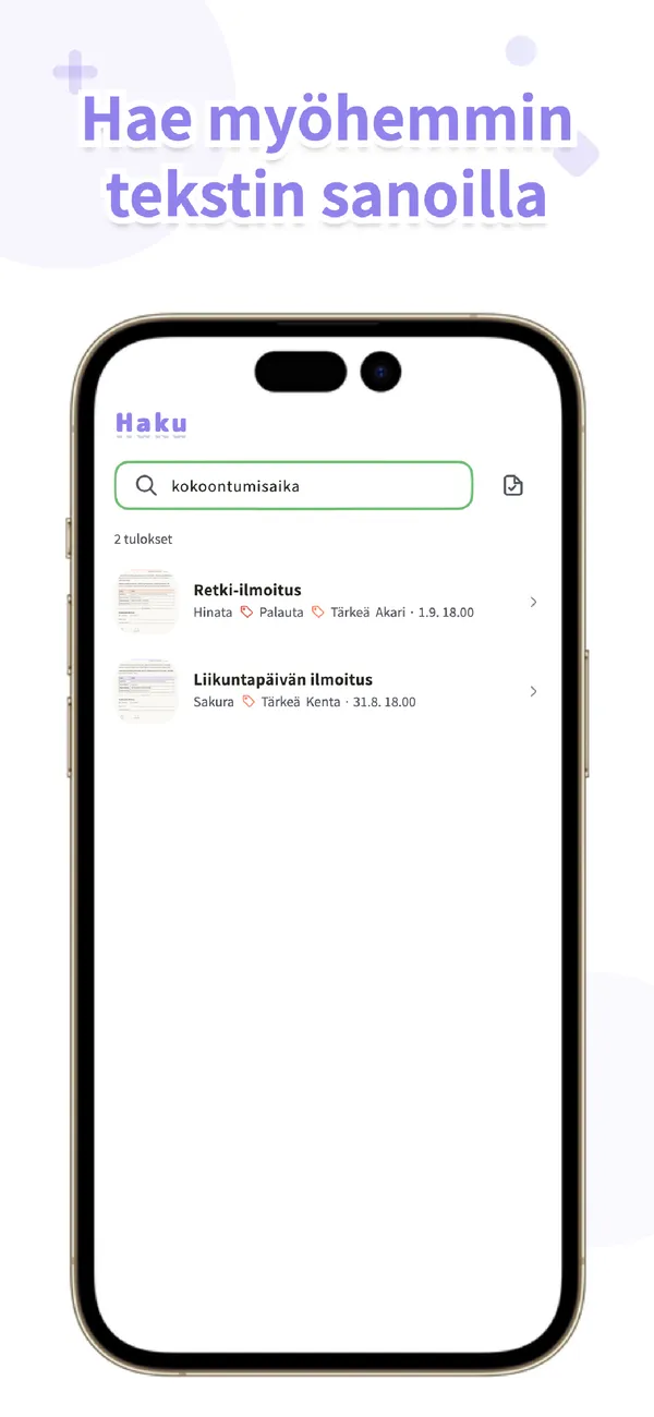OurPost - Koulun tiedotteet - Kuvaa se, perhe näkee heti (3/4)