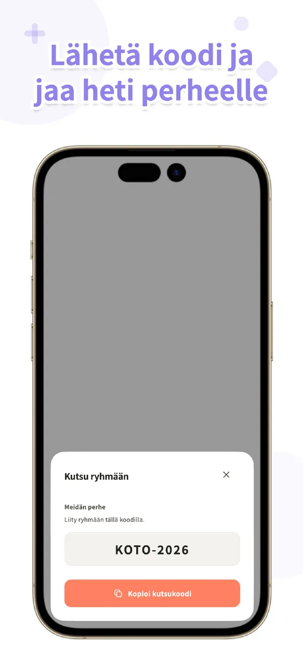 Koto – Perheen tehtävät - Jaa tehtävät ja määräajat (4/4)