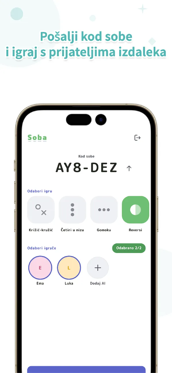 VSPocket: društvene igre za 2 - Pass & play, AI ili online (4/4)