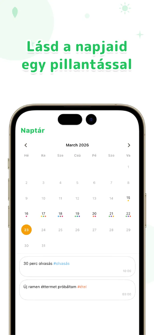 OneTapLog: napló, szokás, chat - A 3 nap után abbahagyóknak is (3/4)