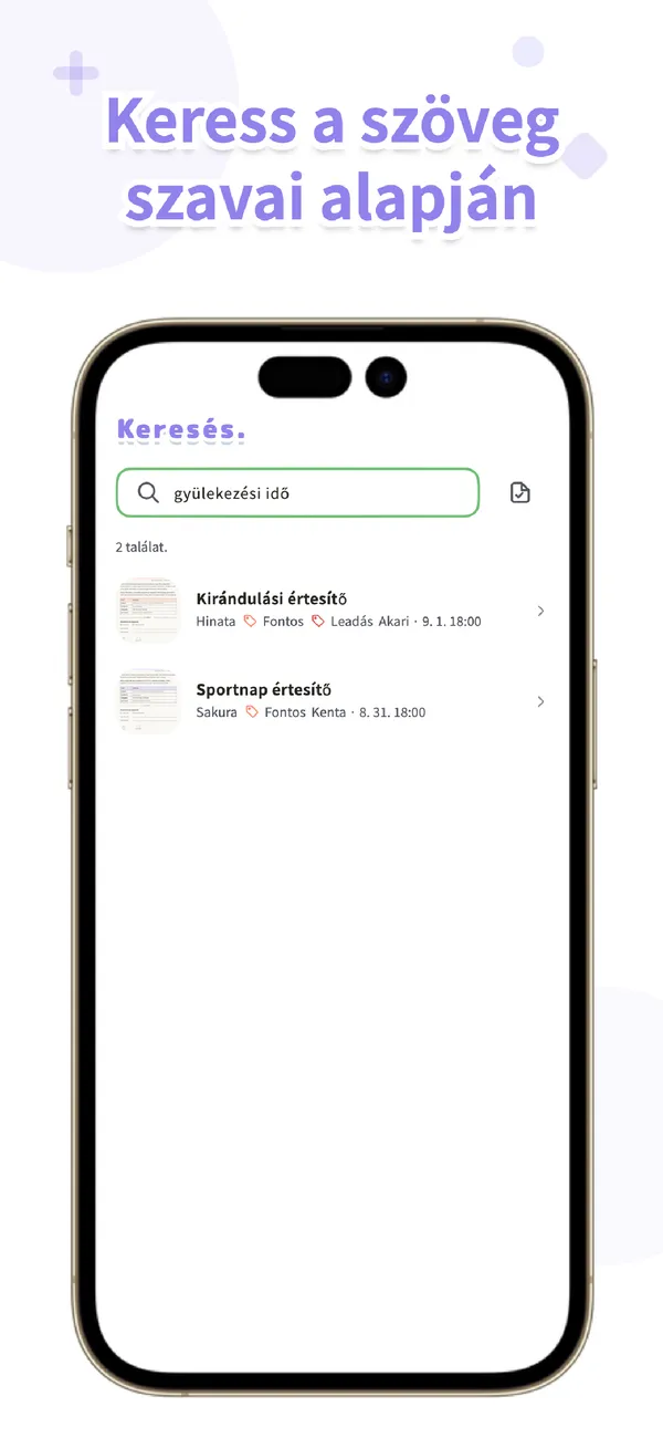 OurPost - Iskolai papírok - Fotózd, a család azonnal látja (3/4)