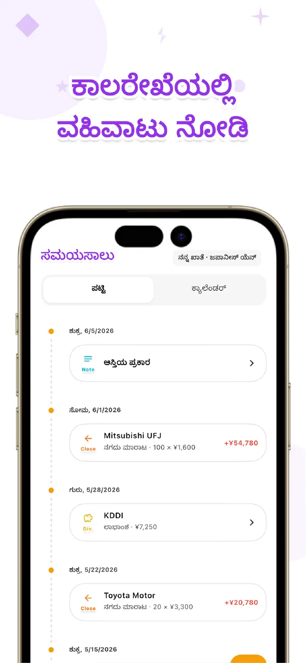 LiteFolio - ಷೇರು ಡಿವಿಡೆಂಡ್ ಲಾಭ - ಹೋಲ್ಡಿಂಗ್, ಆದಾಯ, ಆಸ್ತಿ ಹಂಚಿಕೆ (2/4)