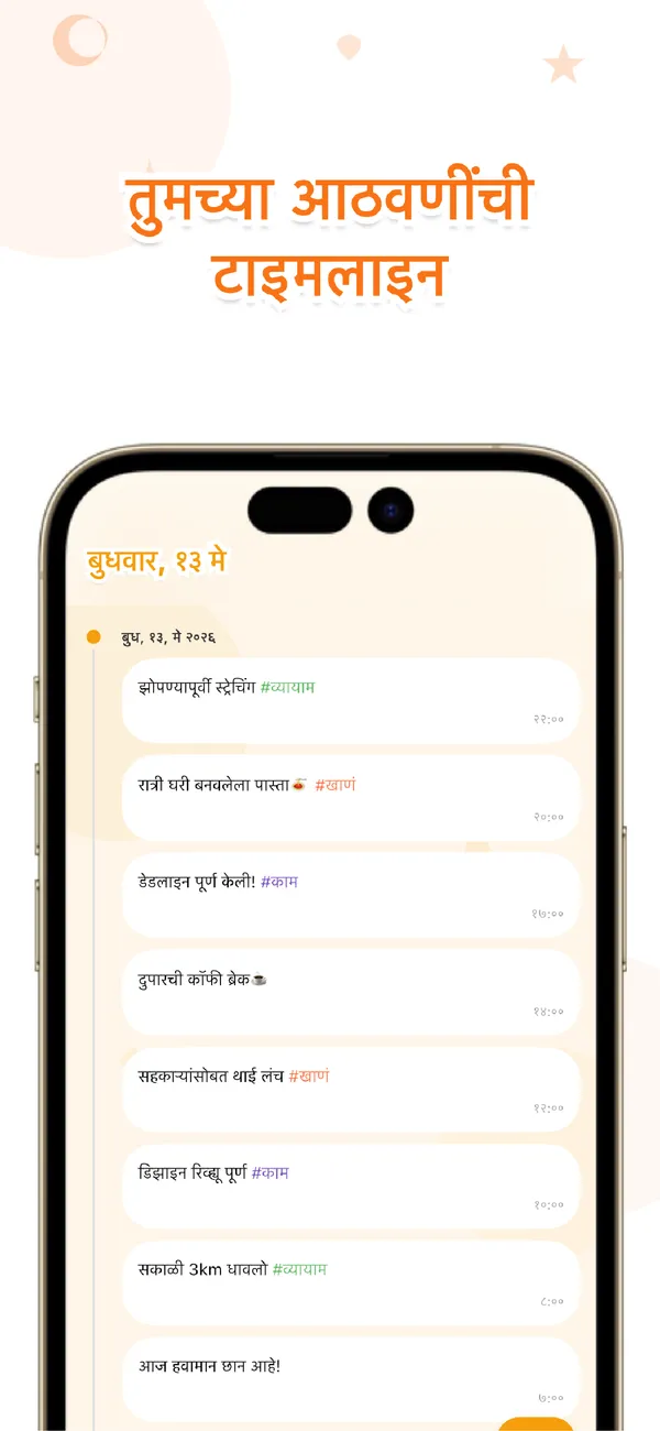 OneTapLog - डायरी, सवय, मेमो - मूड ट्रॅकर, माइंडफुलनेस (2/4)