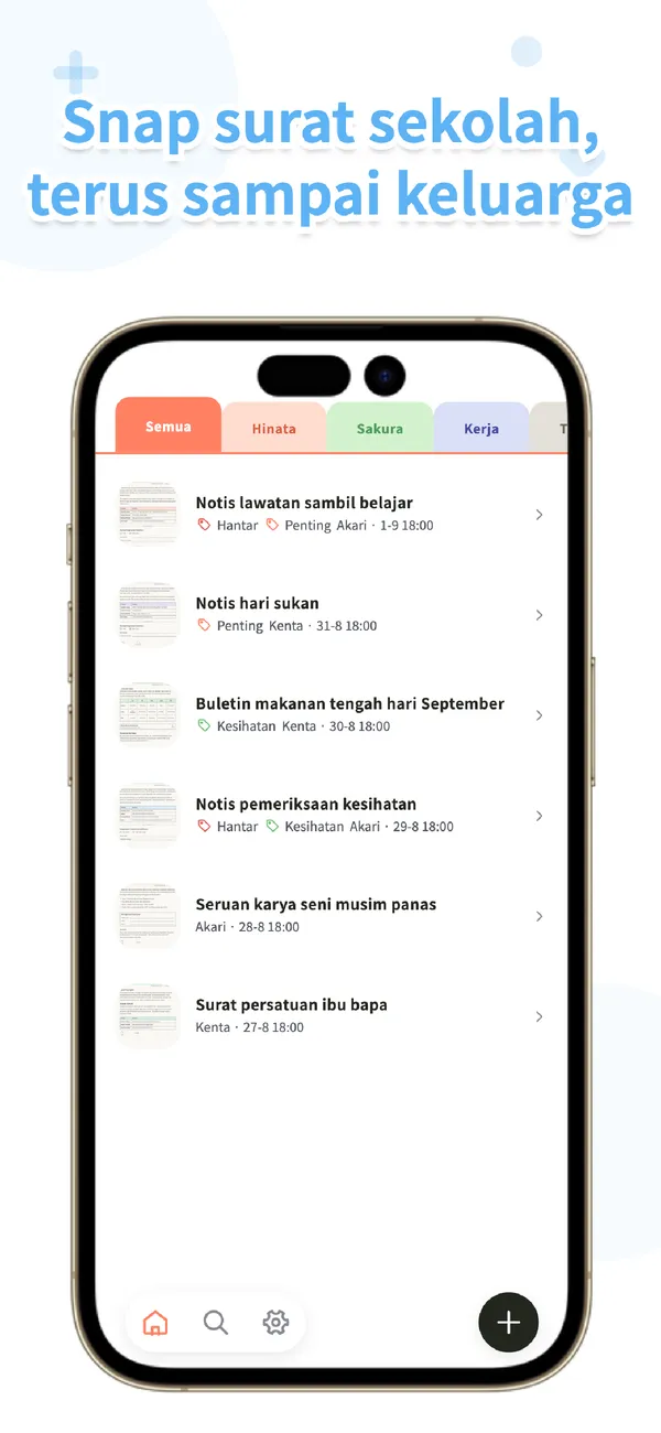OurPost - Surat Sekolah - Snap, terus sampai keluarga (1/4)