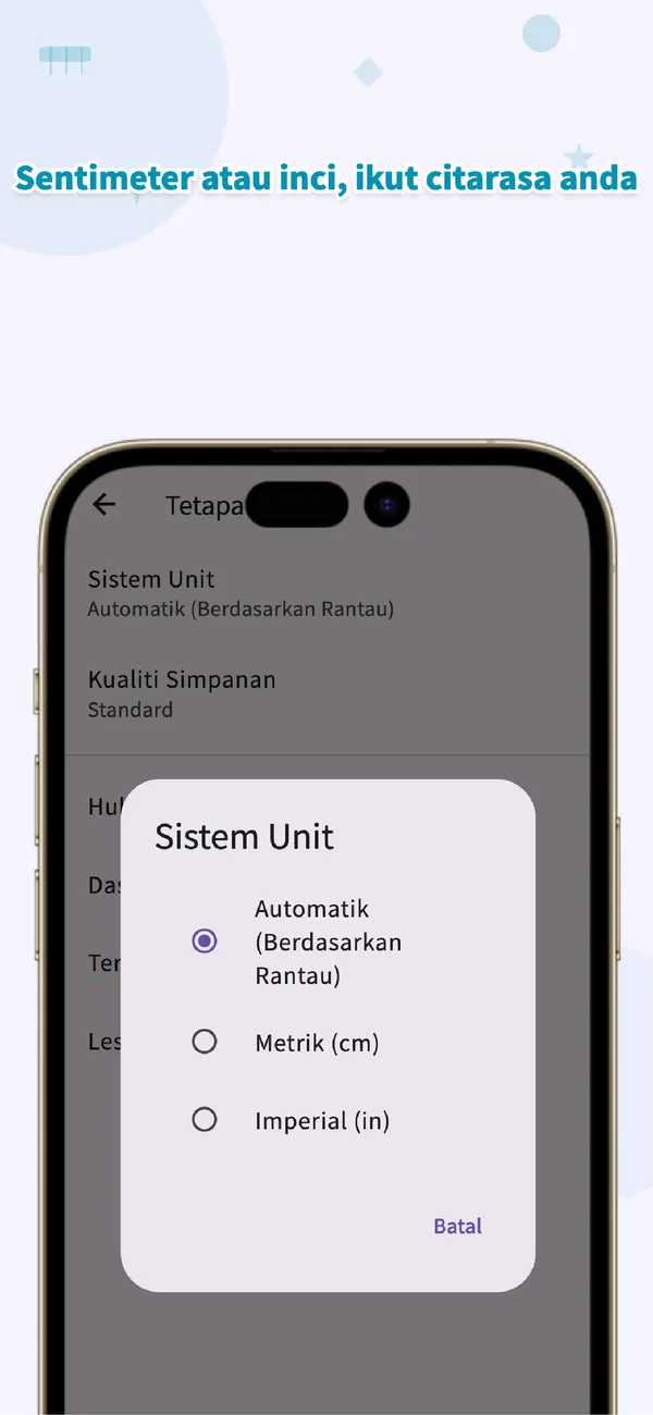 Perfect Print: Saiz Tepat - Ubah Saiz cm • Susun Atur A4 (2/4)