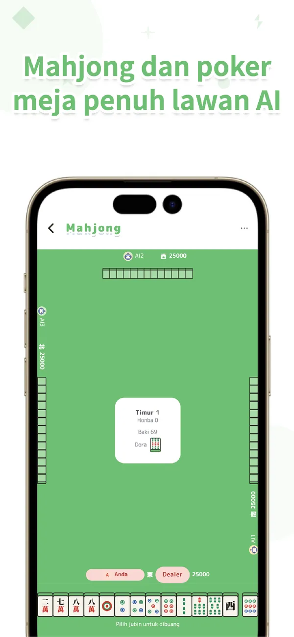 VSPocket: Permainan 2 Pemain - Pass & play, AI atau online (3/4)