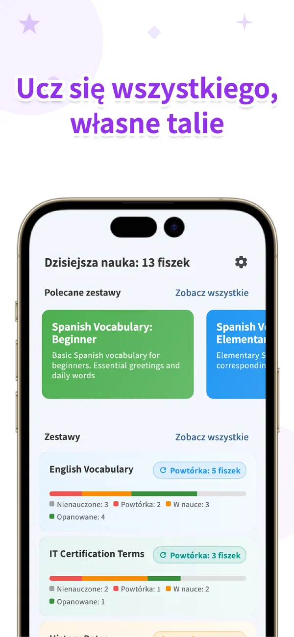 Flips - Inteligentne fiszki - Fiszki do każdego tematu (3/4)