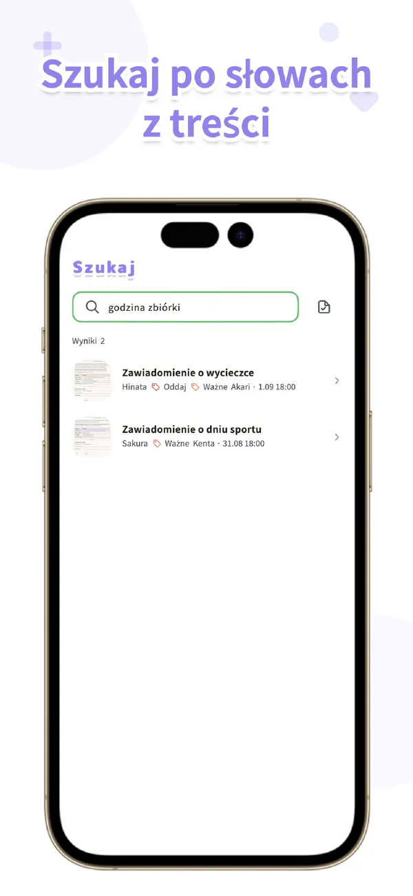 OurPost - Kartki ze szkoły - Zrób zdjęcie, rodzina widzi (3/4)