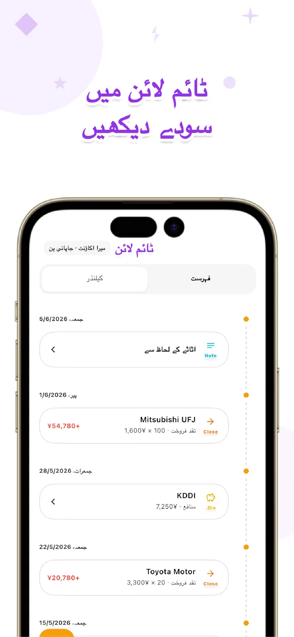 LiteFolio - اسٹاک و ڈیویڈنڈ - ہولڈنگز، منافع اور تقسیم (2/4)